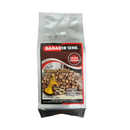 Qaxwo banadir  Extra Ginger 500G