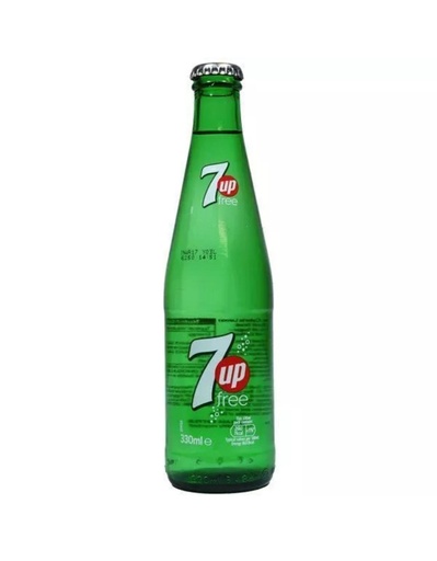 7 up Glass bottle 330ml
